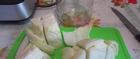 Snackkål i agurkgurke
