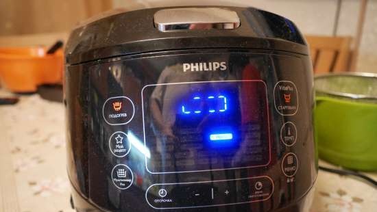 Philips-multicooker met functies Multicook Pro en Mijn recept