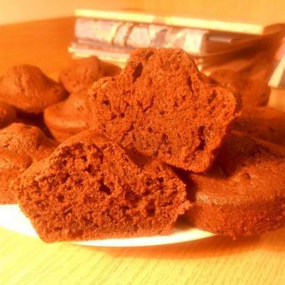 Csokoládé cupcakes (Maida Heatter)