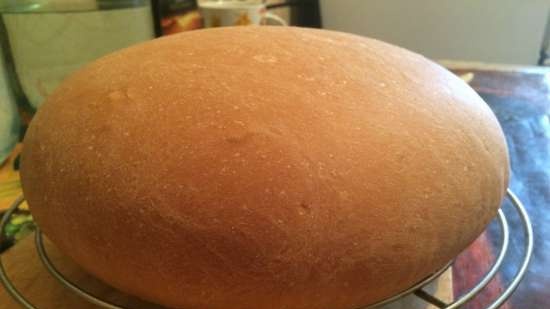 El pan blanco más fácil hecho con harina de trigo