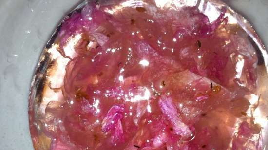 Marmellata di petali di rosa Gulbesheker