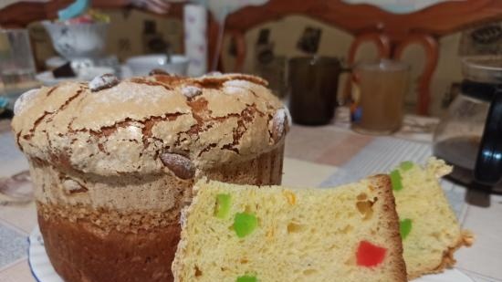 Húsvéti torta az olasz húsvéti kolomba receptje szerint