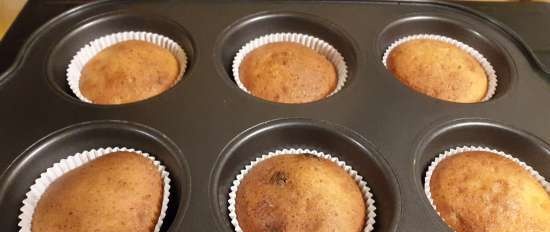 Könnyű túrós muffinok