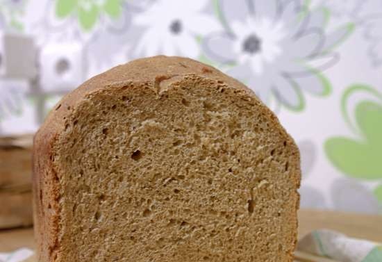 Pane norvegese di segale di grano con lievito naturale