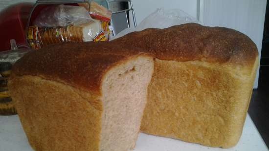 Pane norvegese di segale di grano con lievito naturale