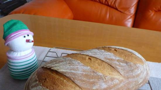 Chleb z Apulii w piekarniku