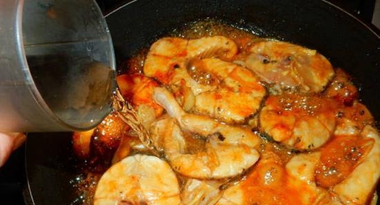 Vietnamese caramelized fish