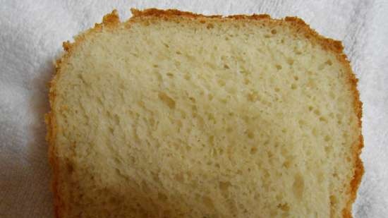 Pane di grano su pasta matura (autolievitazione)