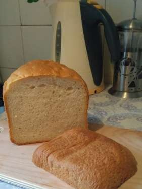 Pane al latte lievitato (macchina per il pane)