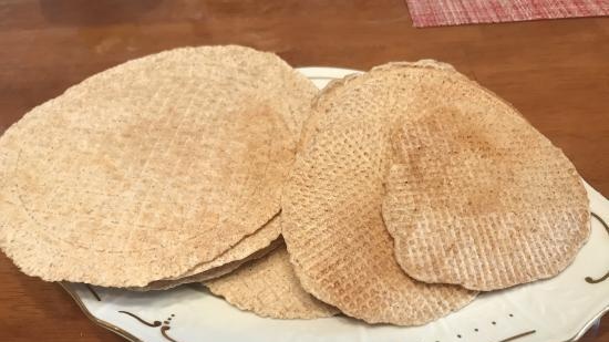Wafle chlebowe proste