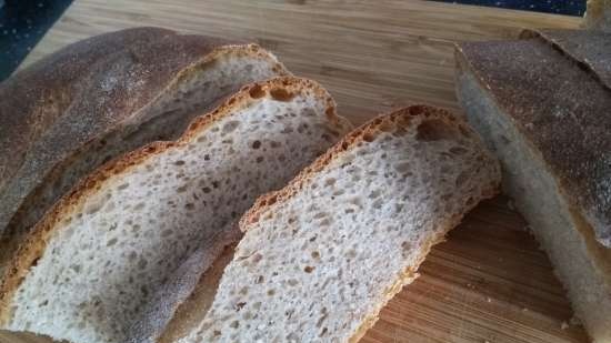 Chleb pszenno-żytni dla początkujących (w piekarniku)