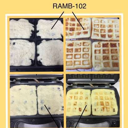 Waffle spessi nel multipack di Redmond: MP6 vs MP7.