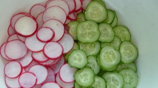 Vyatka radish salad