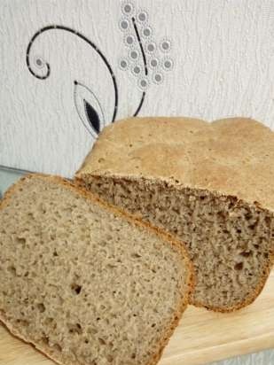 Pan de centeno y trigo fermentado