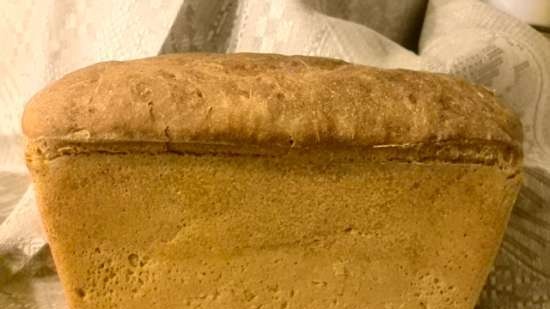 Chleb pszenny na zakwasie słodowym (piekarnik)