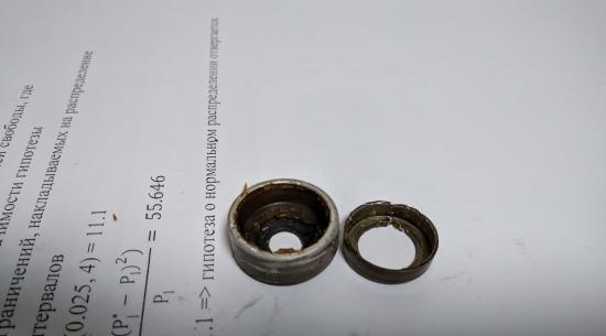 Replacing the oil seal bucket pan Panasonic SD-255