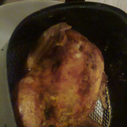 Pollo en crema de champiñones de Franconia (Haehnchen in Pilzcreme)