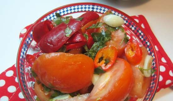 Zielone pomidory (w plastrach)