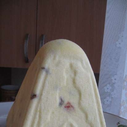 Twarożek Popovskaya Wielkanoc na gotowanych żółtkach