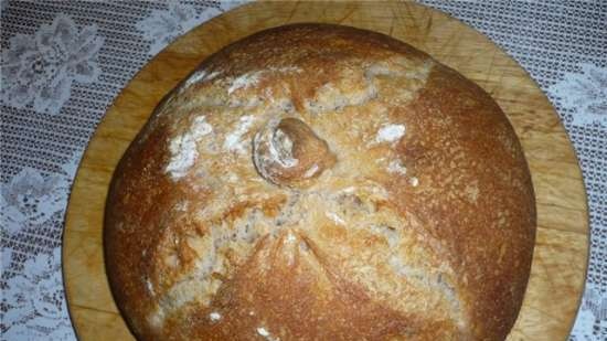 Chleb galicyjski w piecu