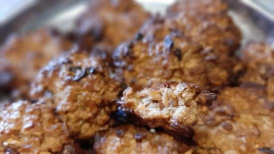 Oatmeal cookies Eastern tale (+ video)