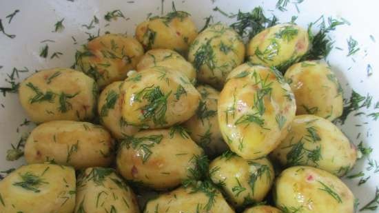 Smażone młode ziemniaki