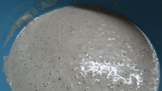 Frittelle con porridge di grano saraceno