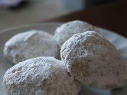 Italian wedding almond cookies