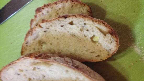 Východoevropský bramborový žitný chléb za 5 minut denně