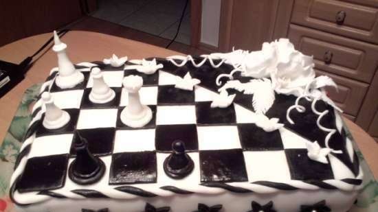 Torta a sakk szerelmeseinek