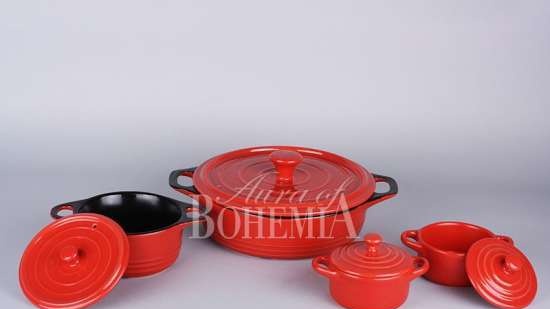 Utensili da cucina in ceramica
