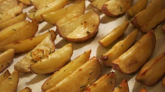 Smażone ziemniaki w piekarniku