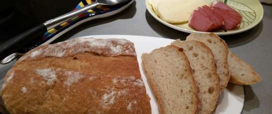 Pane con semolino e farro