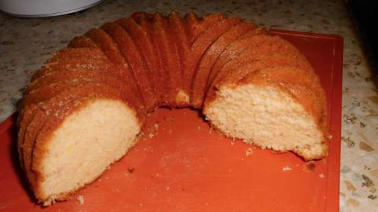 Cupcake citromos kenyér