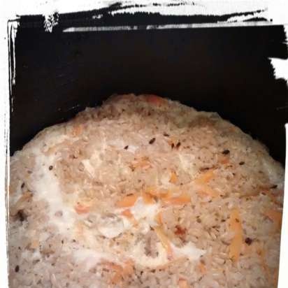 Leche con arroz en olla a presión multicocinadora Steba DD1
