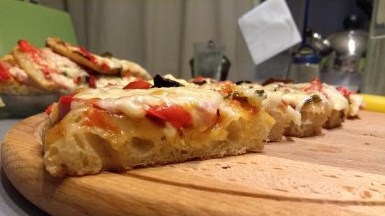 Neo-neopolitan pizza tészta: Peter Reinhart