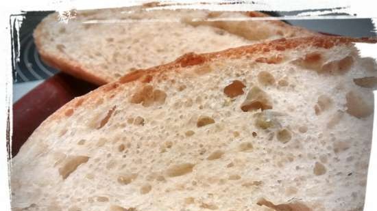 Chleb z płatkami owsianymi, otrębami, sezamem i pestkami