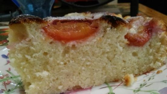Hungarian pie with apricot and cottage cheese (+ video)