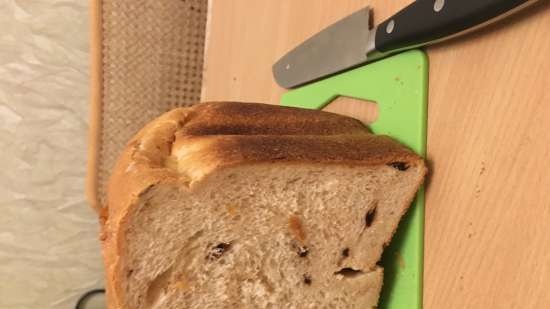 Codzienny biały chleb z żywymi / prasowanymi drożdżami w wypiekaczu do chleba Panasonic SD-2500