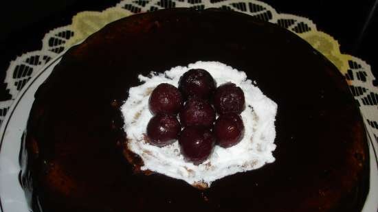 Torta cseresznyével és dióval gyorsfőzőben vagy sütőben (Polaris 0305)