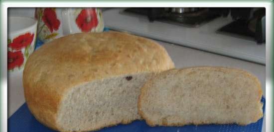 Wheat bread with muesli Bud Zdorov (Steba KB28ECO mini-oven)