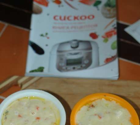 Frittata con verdure (Multicooker Cuckoo 1055)