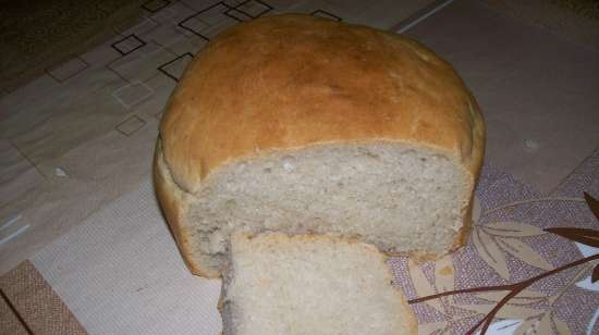 خبز ريفي (على عجينة طويلة)