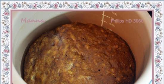 Csokoládés mandarin sütemény (sovány) a Philips HD3060 multicookerben