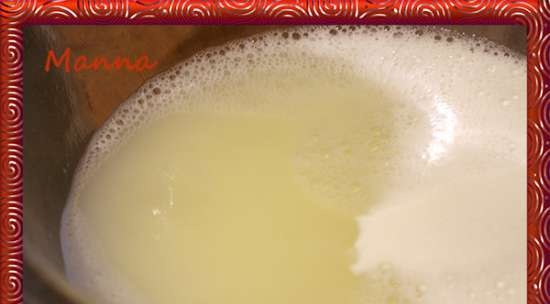 Kecske bifidum túró, tejföl és savanyú tej (KitchenAid multicooker)