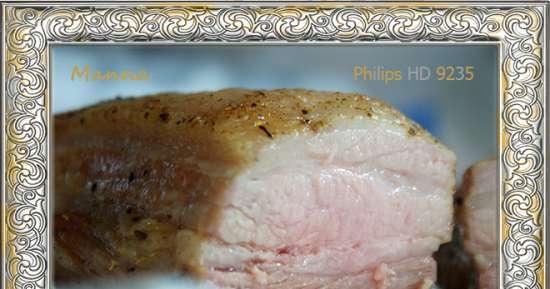 Airfryer sült sertéshús Philips HD9235