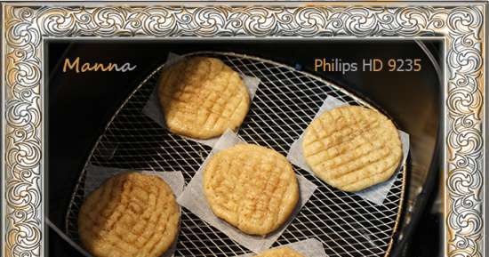 Philips Airfryer zabpehely fahéj omlós tészta sütik HD9235