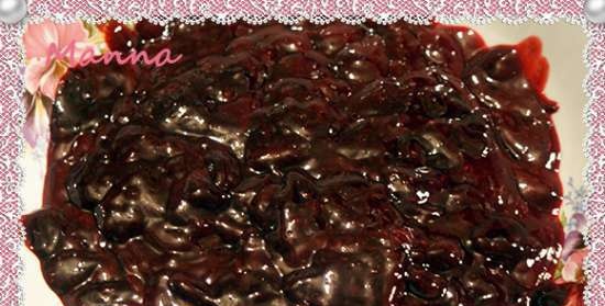 Lody twarogowe jagodowo-różane (lody kompresorowe Nemox Talent Gelato & Sorbet)