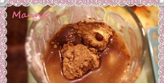 Helado "Coconut mocha" (helado compresor Nemox Talent Gelato & Sorbet)