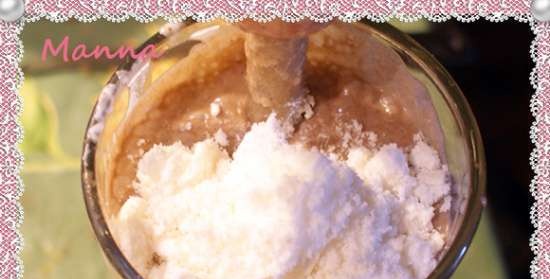 Helado "Coconut mocha" (helado compresor Nemox Talent Gelato & Sorbet)